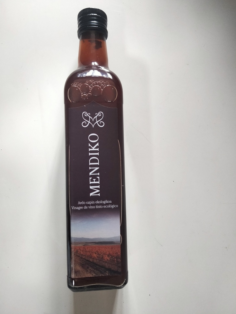 Vinagre de Vino Tinto Eco - 500 ml - Mendiko