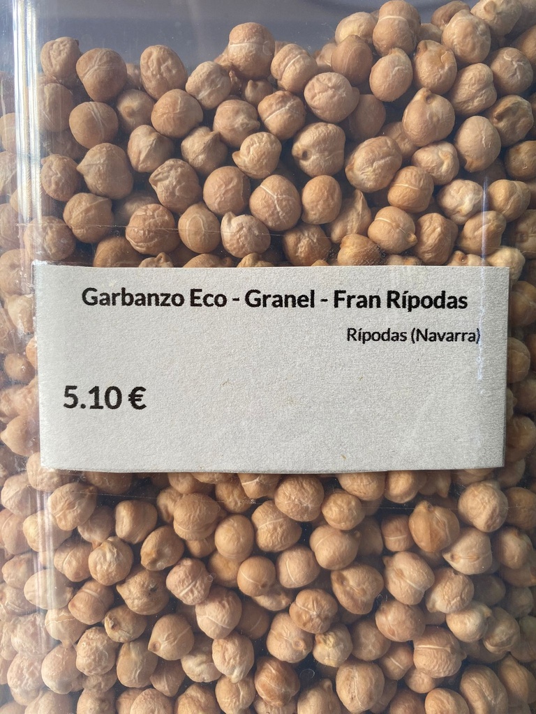 Garbanzo Eco - Granel - Fran Rípodas