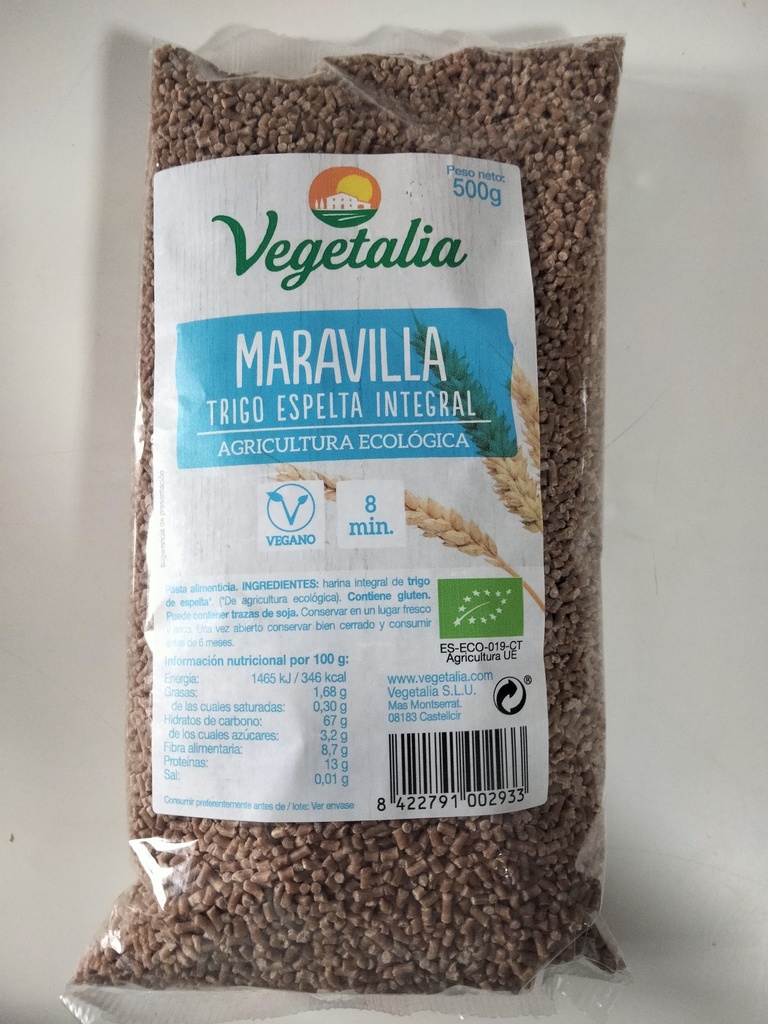 Maravilla Espelta integral  - 500 grs - Vegetalia