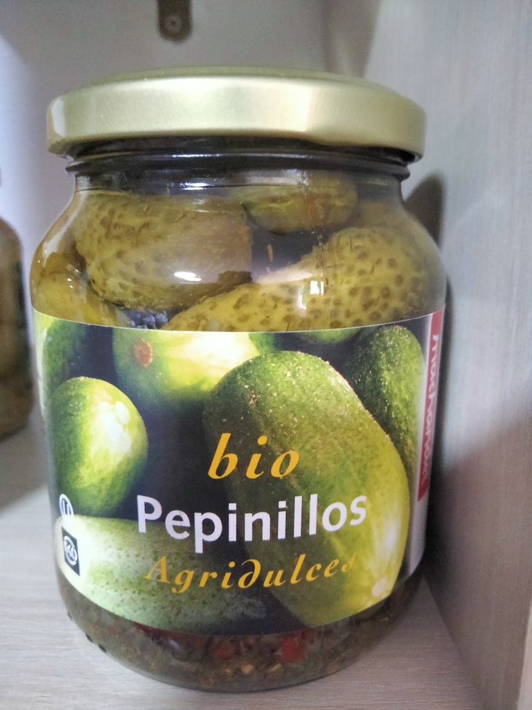 Pepinillos agridulces - 180 grs - Machandel