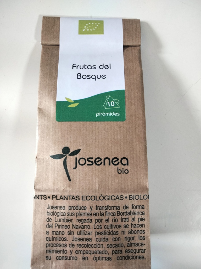 Frutas del Bosque Bio - 10 pirámides - Josenea Bio