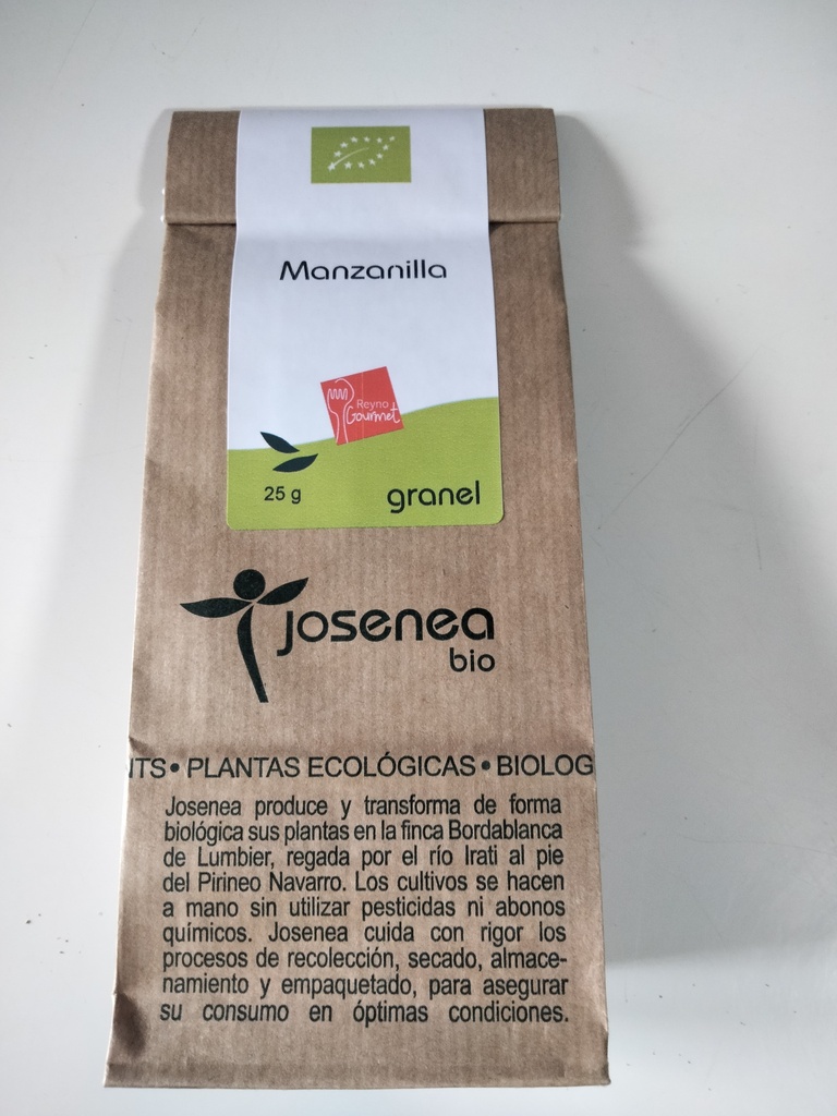 Manzanilla Bio - Granel - 25 gr- Josenea Bio