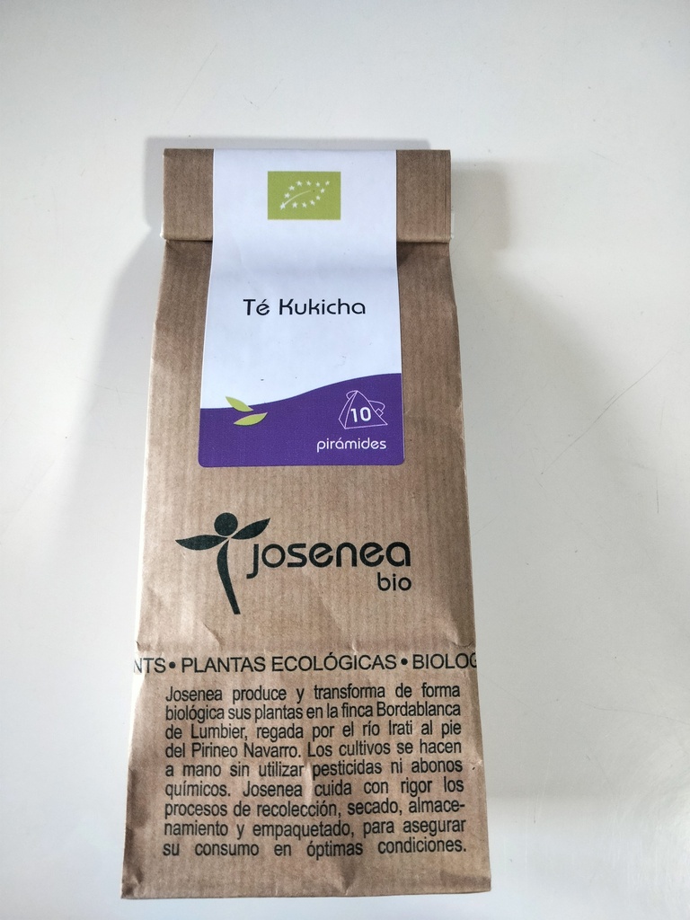 Té Kukicha - 10 pirámides - Josenea Bio