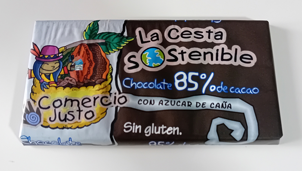 % 85-eko Txokolatea Maskao Eko Bidezko Merkataritza - 80 grs - Alternativa