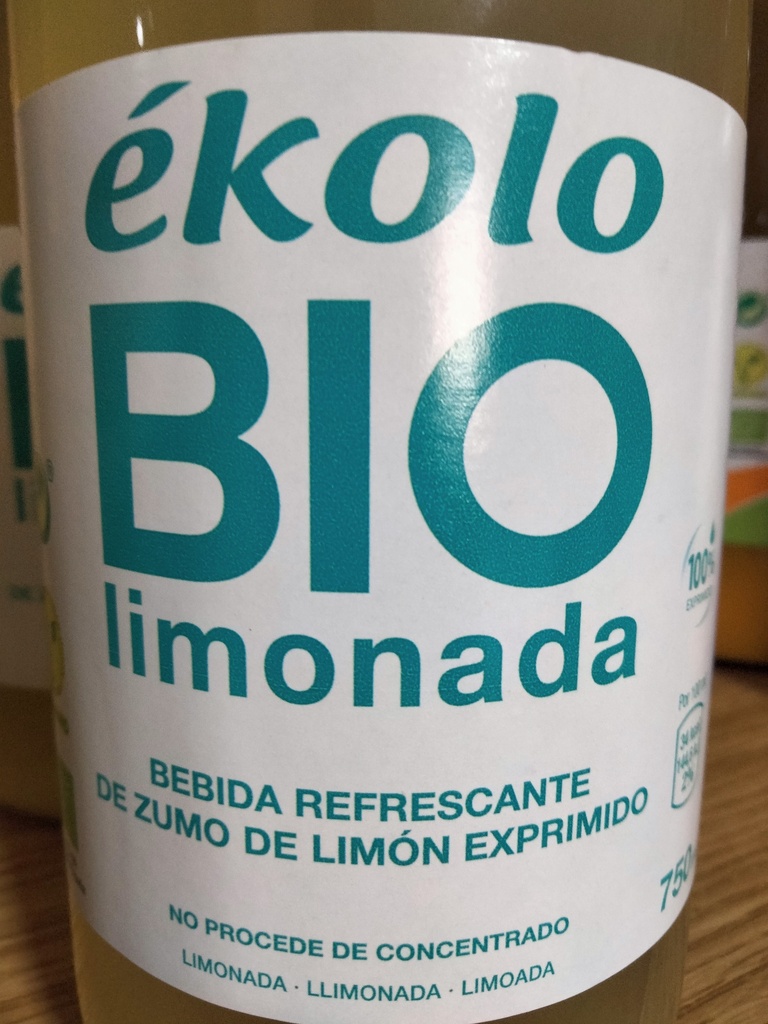 Limonada Bio - 750 ml - Ekolo Bio