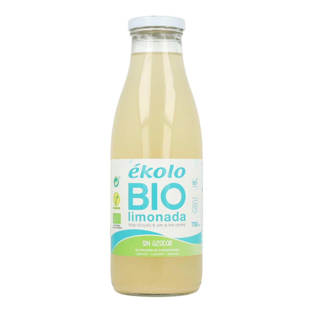 Limoi-Edaria azukrerik gabe Eko - 750 ml - Ekolo Bio