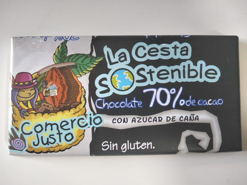 %70-eko Txokolatea - 100 gr. - Mundo Solidario