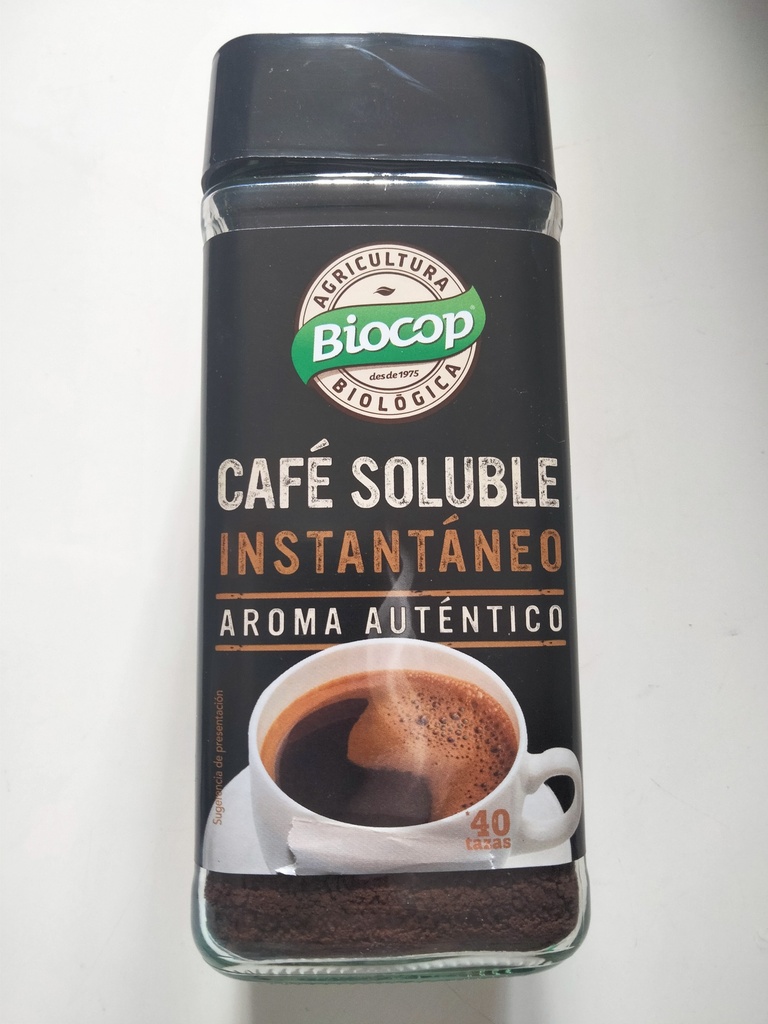 Café soluble instantáneo Eco - 100 gr - Biocop