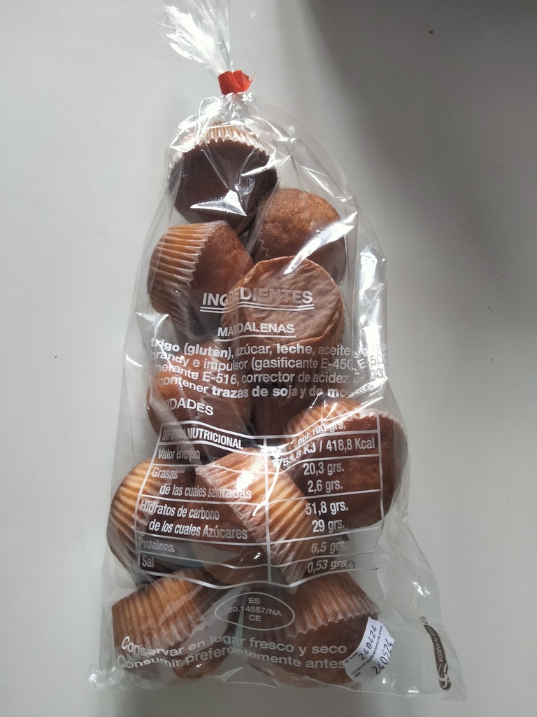 Magdalenas -12unidades - Erburu