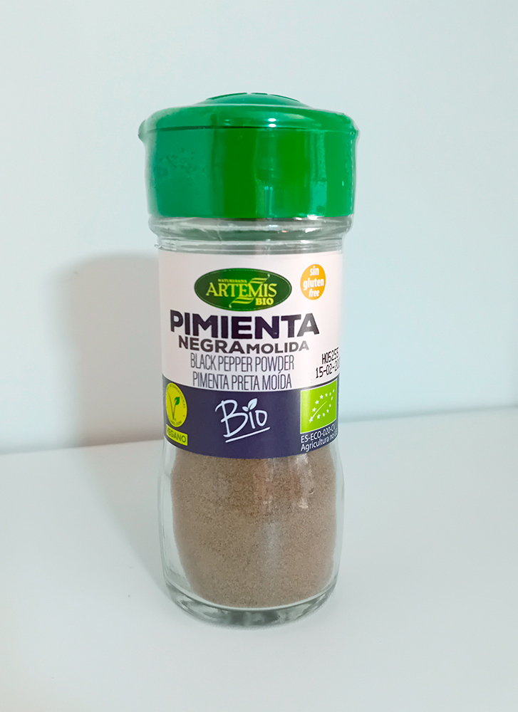 Pimienta Negra Molida bio - 38 gr - Herbes del Molí