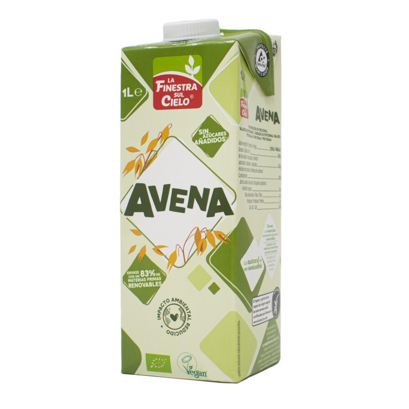 Bebida de Avena sin gluten - 1litro - Finestra sul Cielo