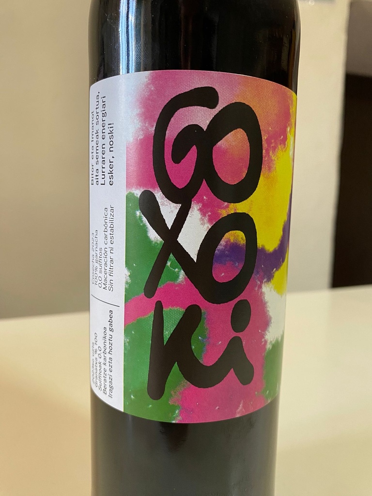 Vino Goxoki 75 cl - Mendiko