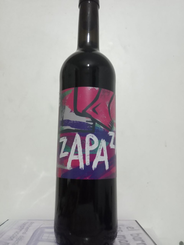 Vino tinto natural Zapa Zapa - 75 cl - Mendiko