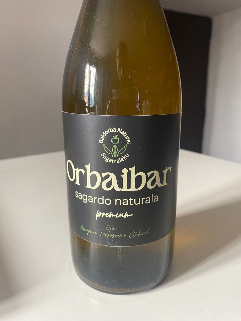 Sidra  Orbaibar - 75cl - Baldorba Naturel