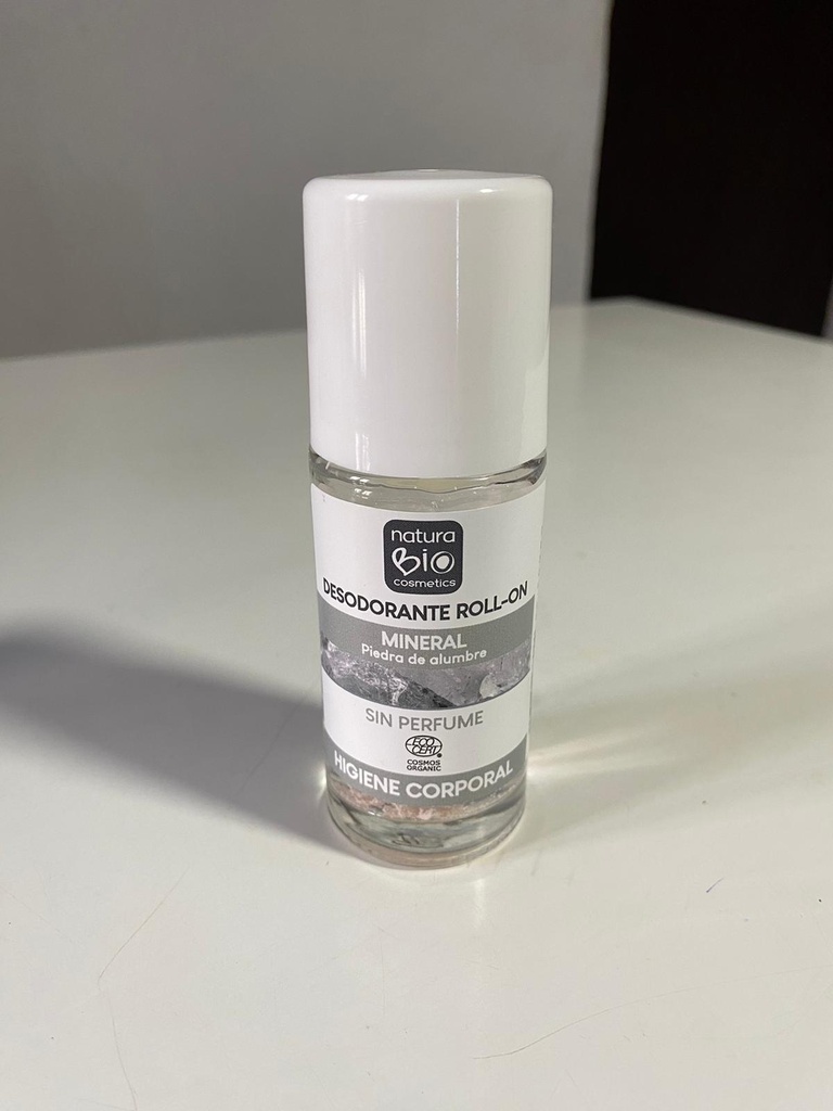 Desodorante ROLL ON Mineral - 50ml - NaturaBio