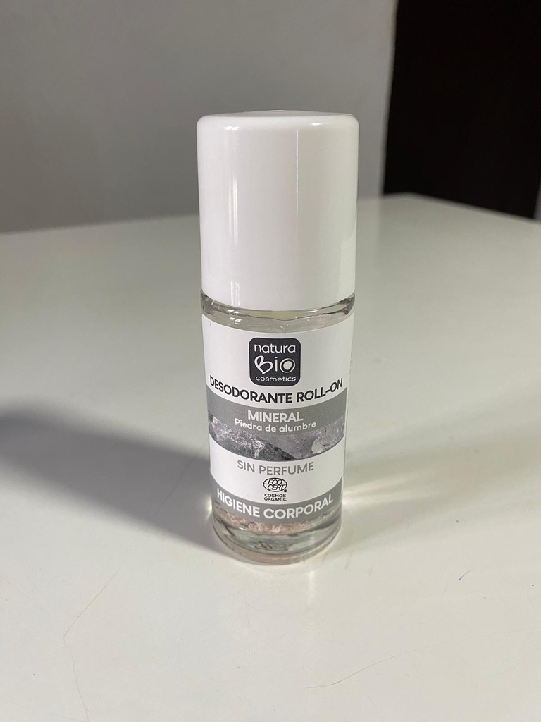 Desodorante ROLL ON Minerala - 50ml - NaturaBio