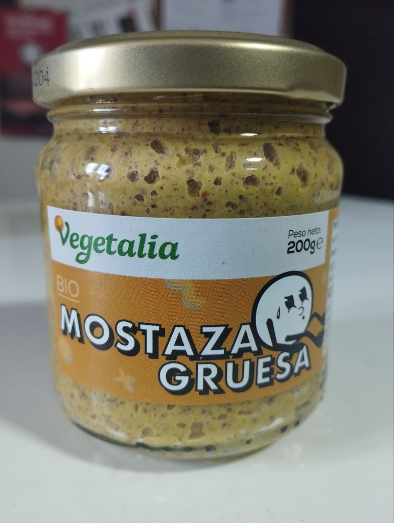 Mostaza Gruesa Bio - 200gr - Vegetalia