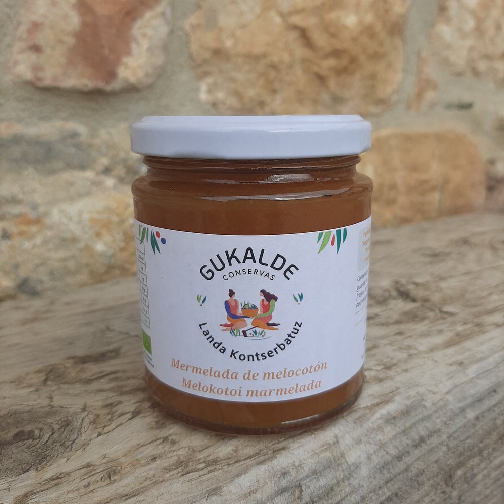 Melokotoi-Marmelada Eko - 240 gr - Gukalde