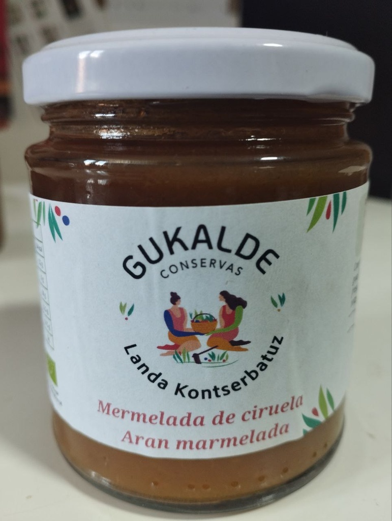 Mermelada Ciruela Eco - 240 gr - Gukalde