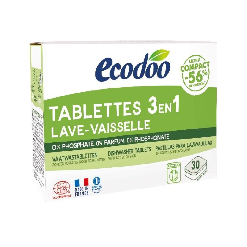 Ontzi-garbigailu pastilla - 30 x 20gr - Ecodoo
