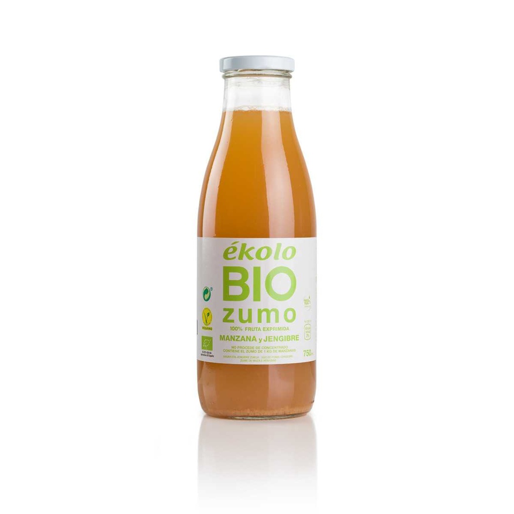 zumo de manzana y man