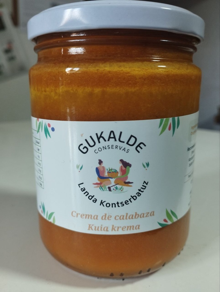 Cremade Calabaza Eco - 400 gr - Gukalde