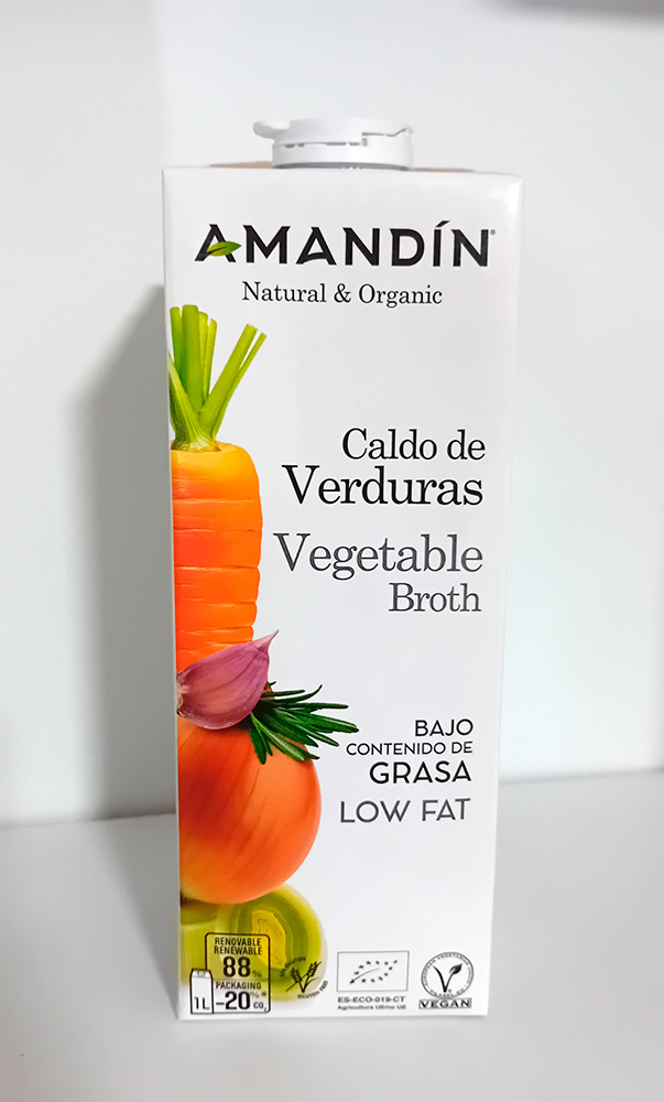 Caldo Verduras Bio - 1l - Amandin