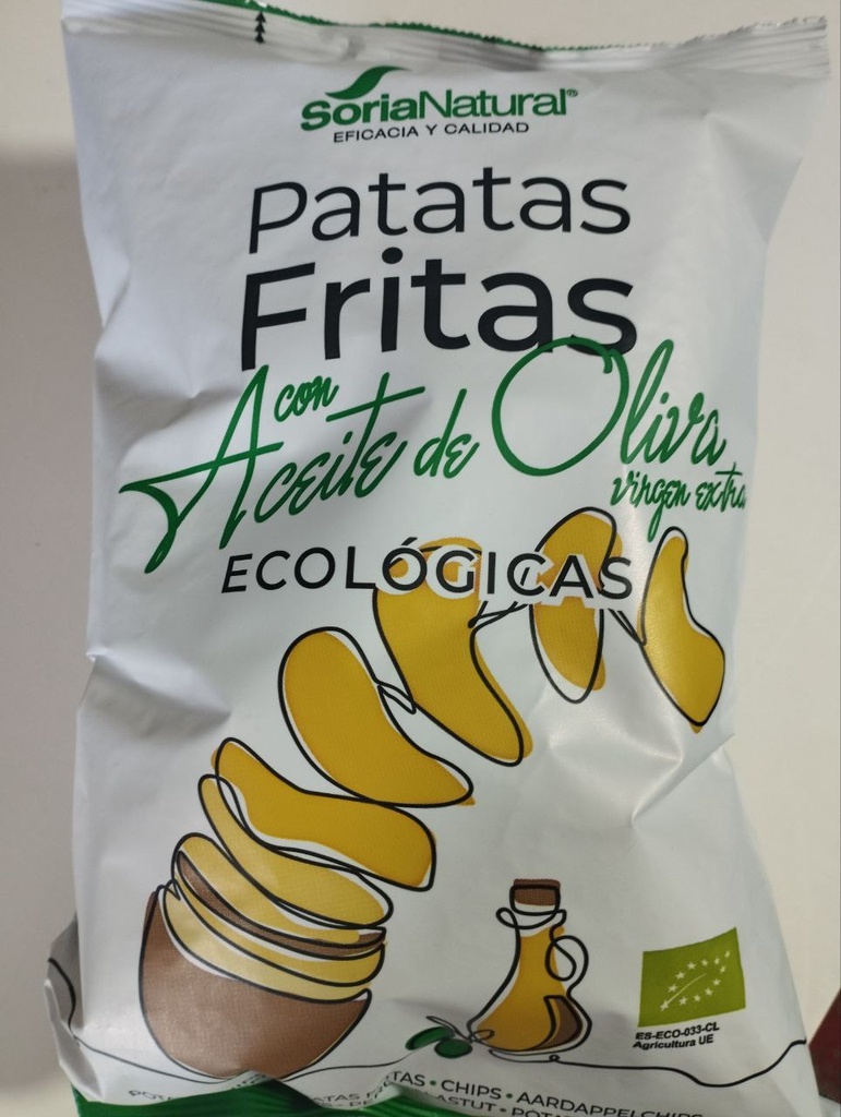 Patatas Fritas Aceite de Oliva Eco  - 100 grs - Soria Natural