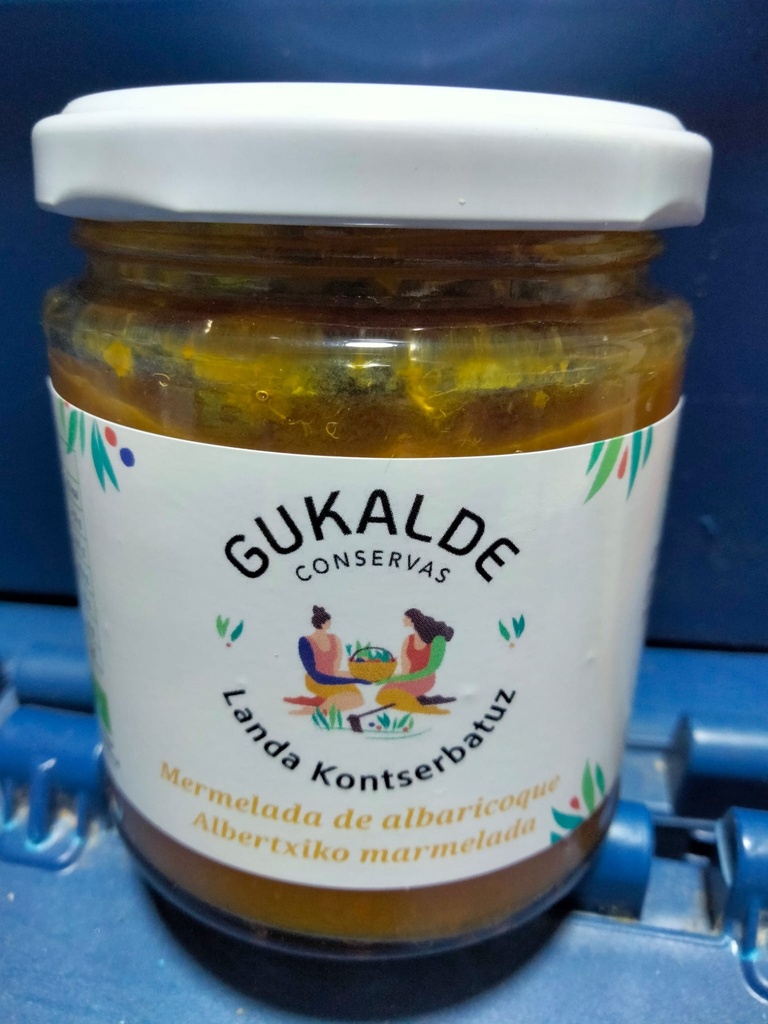 Mermelada Albaricoque Eco - 240 gr - Gukalde