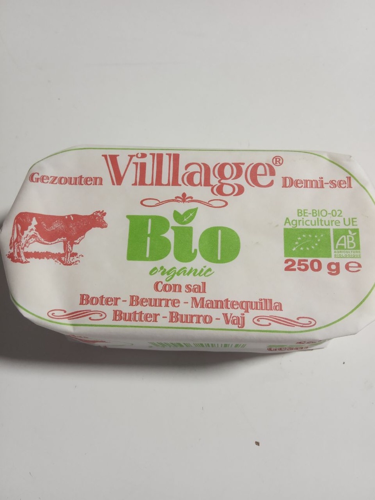 Gurina eko gatzarekin - 250 gr - Village