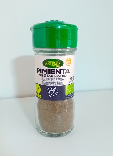 Pimienta Negra Molida bio - 38 gr - Herbes del Molí