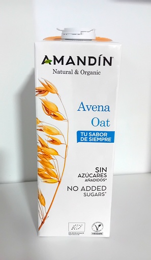 Bebida Avena Bio - 1l - Amandin