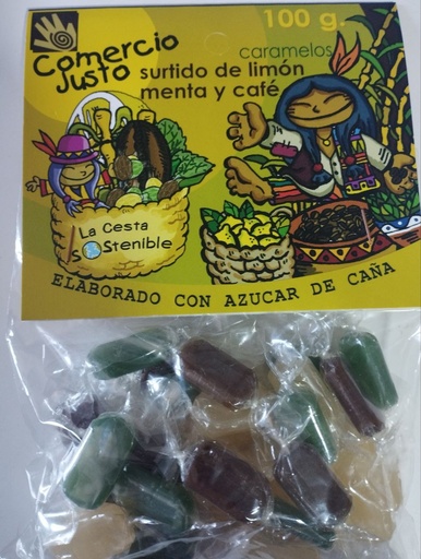 Caramelos Surtido - 100 gr - Mundo Solidario