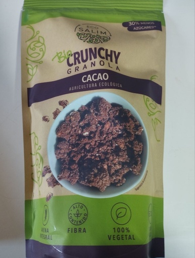 Granola Cacao Crunchy Bio - 250 gr - Ecosalim