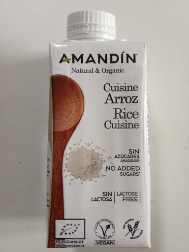Cuisine Arroz - 200ml - Amandin