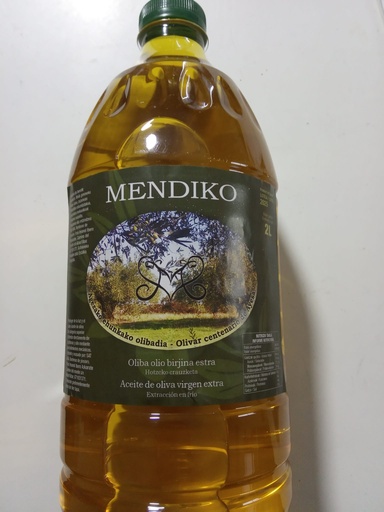 Aceite Oliva Virgen Extra 2025 - 2l - Mendiko