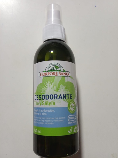 Desodorante Salvia y Tilo Bio - 150 ml - Corpore Sano