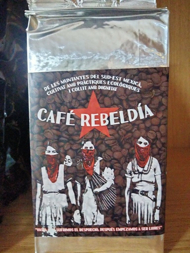 [07-005] Café Rebeldía Molido Natural - ¼ kg - Café Rebeldía