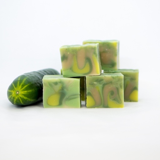 Jabón de Pepino - 130 gr - Los Jabones de Montse