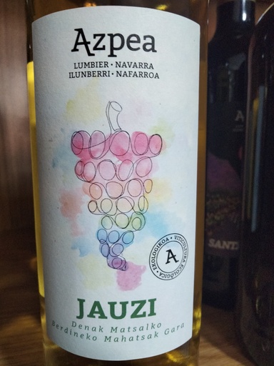 Vino Blanco Jauzi - 75 cl - Bodegas Azpea