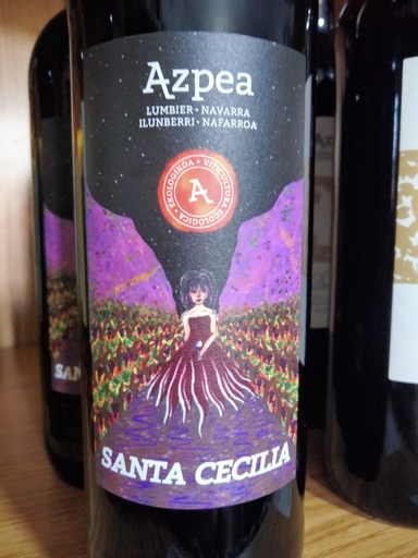 Vino Tinto Santa Cecilia - 75 cl - Bodegas Azpea