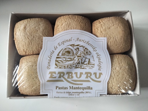 Pastas Mantequilla - 380gr - Erburu