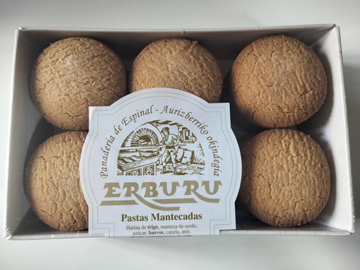 Pastas Mantecadas - 400gr - Erburu